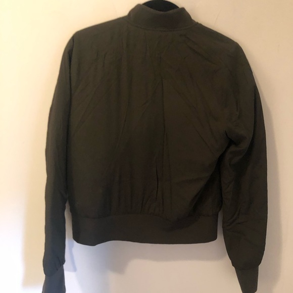 Lululemon Army Green Bomber Jacket - Picture 5 of 7